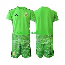 Argentine Maillot avec flocage Gardien 3ème Coupe du Monde 2026 ,Tenue Enfant MC