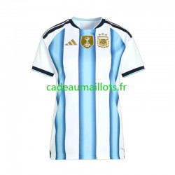 Argentine Maillot avec flocage Domicile Coupe du Monde 2026 ,Femme MC