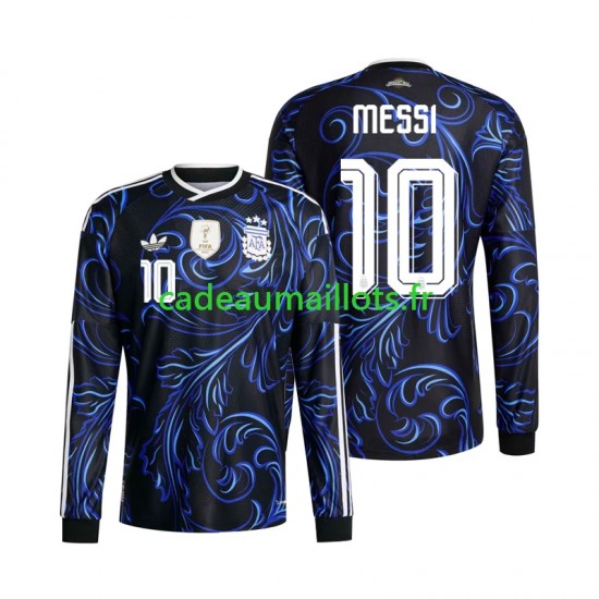 Argentine Maillot avec flocage Lionel Messi 10 Extérieur Coupe du Monde 2026 ,Homme ML