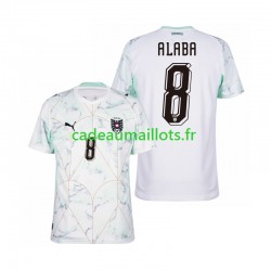 Autriche Maillot avec flocage David Alaba 8 Extérieur Coupe du Monde 2026 ,Homme MC