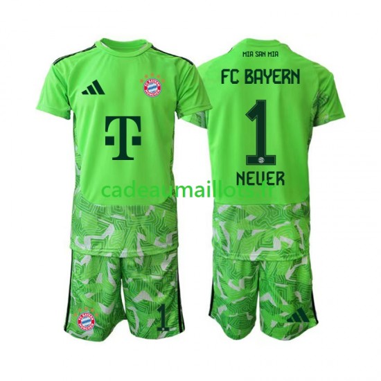 Bayern Munich Maillot avec flocage Manuel Neuer 1 Gardien Domicile 2026-2027 ,Tenue Enfant MC
