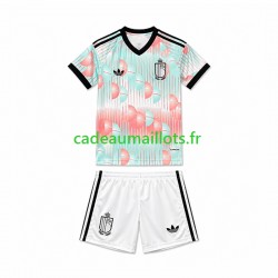 Belgique Maillot avec flocage Extérieur Coupe du Monde 2026 ,Tenue Enfant MC