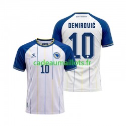Bosnie Herzégovine Maillot avec flocage Ermedin Demirovic 10 Extérieur Coupe du Monde 2026 ,Homme MC
