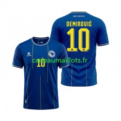 Bosnie Herzégovine Maillot avec flocage Ermedin Demirovic 10 Domicile Coupe du Monde 2026 ,Homme MC