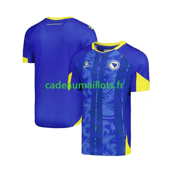 Bosnie Herzégovine Maillot avec flocage Domicile Coupe du Monde 2026 ,Homme MC
