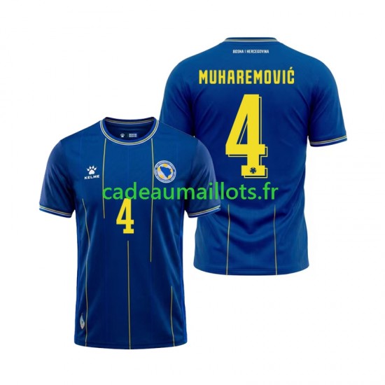 Bosnie Herzégovine Maillot avec flocage Tarik Muharemovic 4 Domicile Coupe du Monde 2026 ,Homme MC