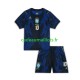 Brésil Maillot avec flocage Ronaldinho 10 Extérieur Coupe du Monde 2026 ,Tenue Enfant MC