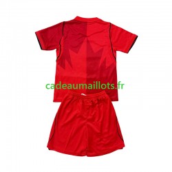 Canada Maillot avec flocage Domicile Coupe du Monde 2026 ,Tenue Enfant MC