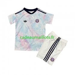 Costa Rica Maillot avec flocage Extérieur 2026 ,Tenue Enfant MC