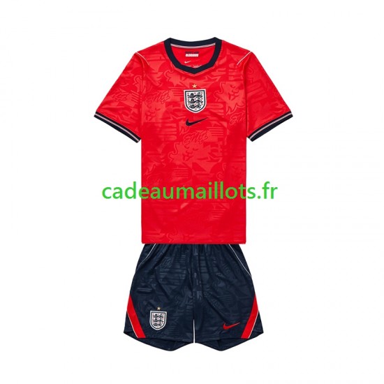 Angleterre Maillot avec flocage Extérieur Coupe du Monde 2026 ,Tenue Enfant MC