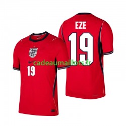 Angleterre Maillot avec flocage Eberechi Eze 19 Extérieur Coupe du Monde 2026 ,Homme MC