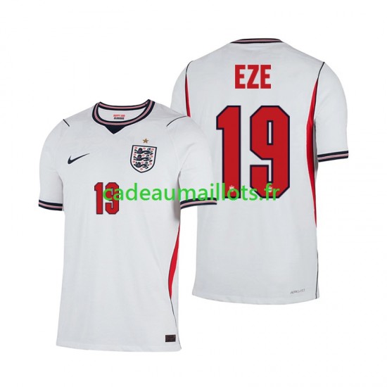 Angleterre Maillot avec flocage Eberechi Eze 19 Domicile Coupe du Monde 2026 ,Homme MC