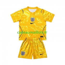 Angleterre Maillot avec flocage Gardien 4ème Coupe du Monde 2026 ,Tenue Enfant MC