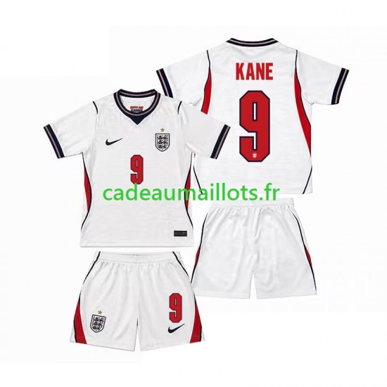 Angleterre Maillot avec flocage Harry Kane 9 Domicile Coupe du Monde 2026 ,Tenue Enfant MC