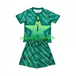 France Maillot avec flocage Brice Samba 1 Gardien 3ème Coupe du Monde 2026 ,Tenue Enfant MC