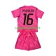 France Maillot avec flocage Mike Maignan 16 Gardien Extérieur Coupe du Monde 2026 ,Tenue Enfant MC