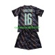 France Maillot avec flocage Mike Maignan 16 Gardien Domicile Coupe du Monde 2026 ,Tenue Enfant MC
