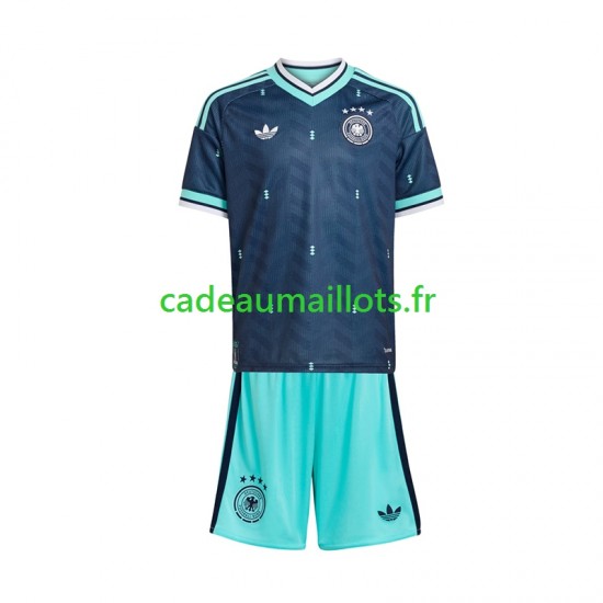 Allemagne Maillot avec flocage Extérieur Coupe du Monde 2026 ,Tenue Enfant MC