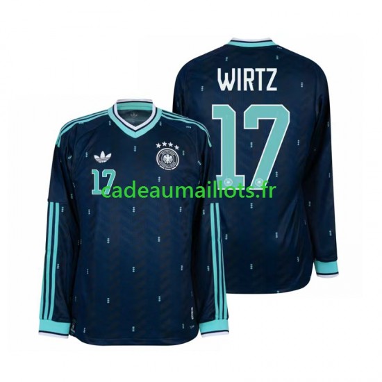 Allemagne Maillot avec flocage Florian Wirtz 17 Extérieur Coupe du Monde 2026 ,Homme ML