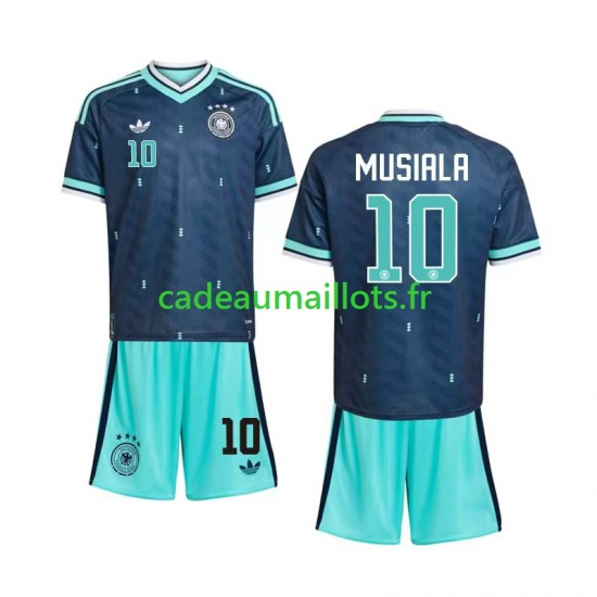 Allemagne Maillot avec flocage Jamal Musiala 10 Extérieur Coupe du Monde 2026 ,Tenue Enfant MC Allemagne Maillot avec flocage Jamal Musiala 10 Extérieur Coupe du Monde 2026 ,Tenue Enfant MC
