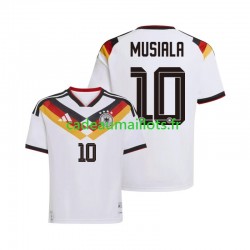Allemagne Maillot avec flocage Jamal Musiala 10 Domicile Coupe du Monde 2026 ,Homme MC