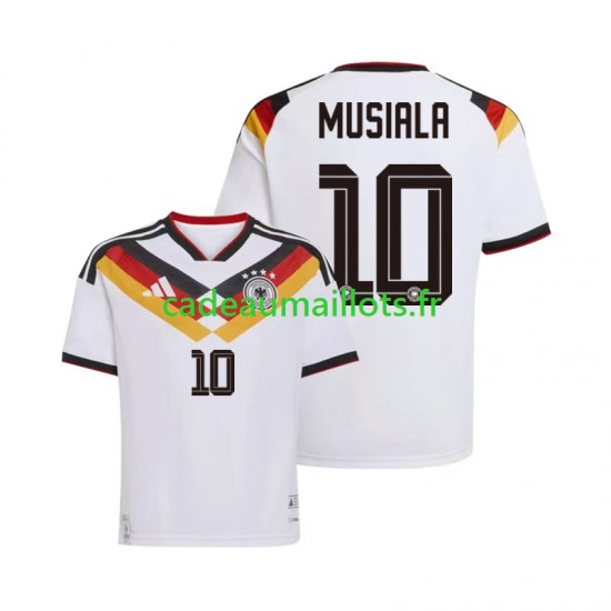 Allemagne Maillot avec flocage Jamal Musiala 10 Domicile Coupe du Monde 2026 ,Homme MC