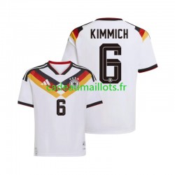Allemagne Maillot avec flocage Joshua Kimmich 6 Domicile Coupe du Monde 2026 ,Homme MC