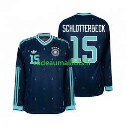 Allemagne Maillot avec flocage Nico Schlotterbeck 15 Extérieur Coupe du Monde 2026 ,Homme ML