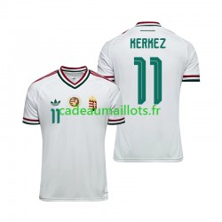 Hongrie Maillot avec flocage Milos Kerkez 11 Extérieur Coupe du Monde 2026 ,Homme MC