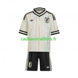Japon Maillot avec flocage Extérieur Coupe du Monde 2026 ,Tenue Enfant MC