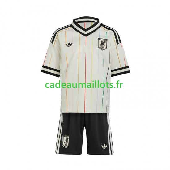 Japon Maillot avec flocage Extérieur Coupe du Monde 2026 ,Tenue Enfant MC