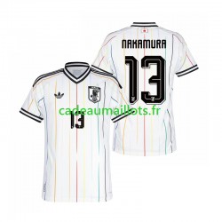 Japon Maillot avec flocage Keito Nakamura 13 Extérieur Coupe du Monde 2026 ,Homme MC