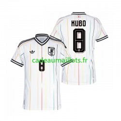 Japon Maillot avec flocage Kubo 8 Extérieur Coupe du Monde 2026 ,Homme MC
