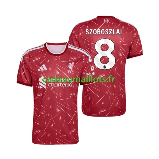 Liverpool Maillot avec flocage Dominik Szoboszlai 8 Domicile 2026-2027 ,Homme MC