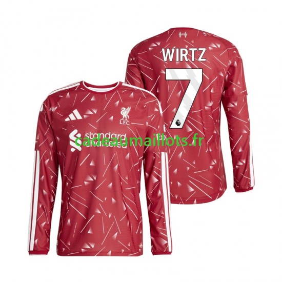 Liverpool Maillot avec flocage Florian Wirtz 7 Domicile 2026-2027 ,Homme ML