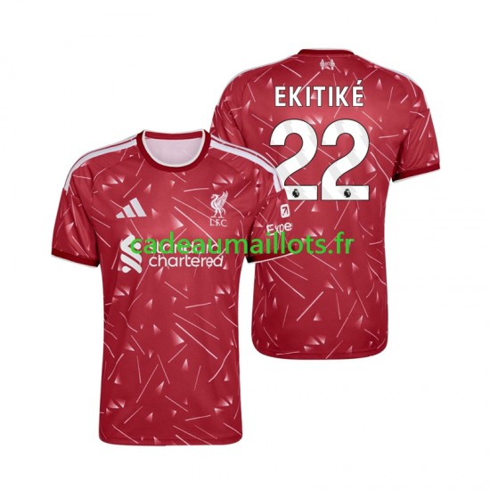 Liverpool Maillot avec flocage Hugo Ekitike 22 Domicile 2026-2027 ,Homme MC