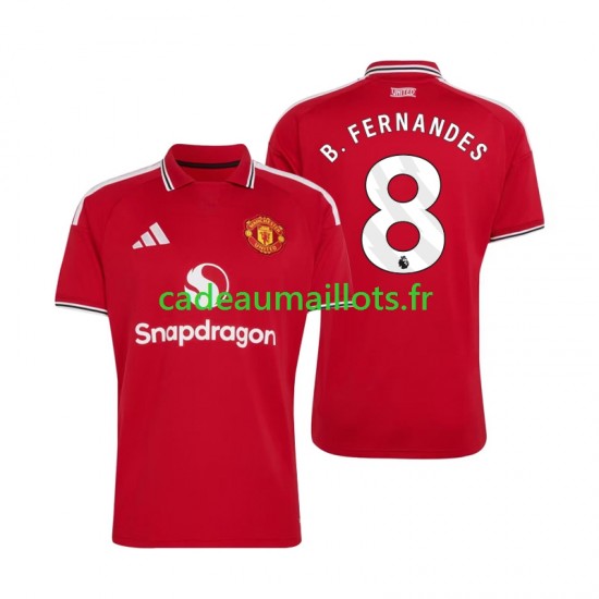 Manchester United Maillot avec flocage Bruno Fernandes 8 Domicile 2026-2027 ,Homme MC