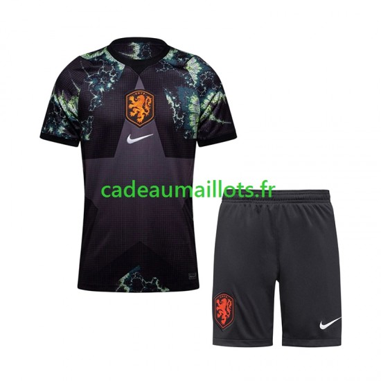 Pays-Bas Maillot avec flocage Gardien Extérieur Coupe du Monde 2026 ,Tenue Enfant MC