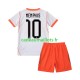 Pays-Bas Maillot avec flocage Memphis Depay 10 Extérieur Coupe du Monde 2026 ,Tenue Enfant MC
