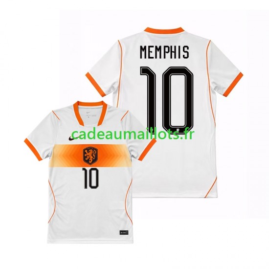 Pays-Bas Maillot avec flocage Memphis Depay 10 Extérieur Coupe du Monde 2026 ,Homme MC