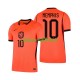 Pays-Bas Maillot avec flocage Memphis Depay 10 Domicile Coupe du Monde 2026 ,Homme MC