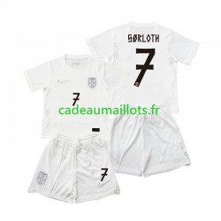 Norvège Maillot avec flocage Alexander Sorloth 7 3ème Coupe du Monde 2026 ,Tenue Enfant MC
