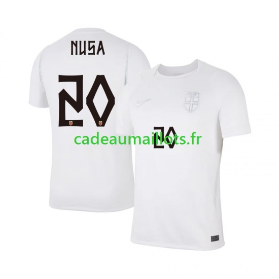 Norvège Maillot avec flocage Antonio NUSA 20 3ème Coupe du Monde 2026 ,Homme MC