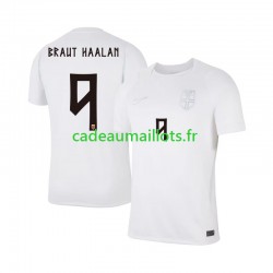 Norvège Maillot avec flocage Braut Haaland 9 3ème Coupe du Monde 2026 ,Homme MC