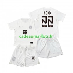 Norvège Maillot avec flocage Oscar Bobb 22 3ème Coupe du Monde 2026 ,Tenue Enfant MC