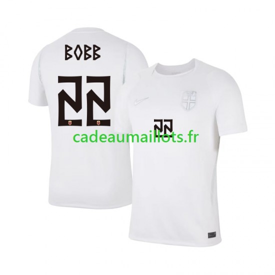 Norvège Maillot avec flocage Oscar Bobb 22 3ème Coupe du Monde 2026 ,Homme MC