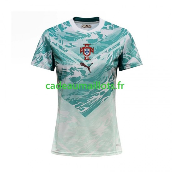 Portugal Maillot avec flocage Extérieur Coupe du Monde 2026 ,Femme MC