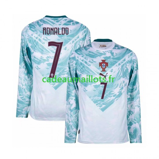 Portugal Maillot avec flocage Cristiano Ronaldo 7 Extérieur Coupe du Monde 2026 ,Homme ML