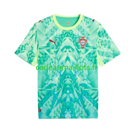 Portugal Maillot avec flocage Gardien Domicile Coupe du Monde 2026 ,Homme MC