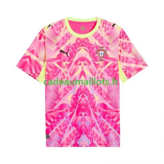 Portugal Maillot avec flocage Gardien 3ème Coupe du Monde 2026 ,Homme MC
